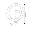 Aro de Luz Led Selfie 26 cm CCT