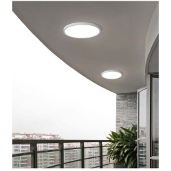 PLAFON DE SUPERFICIE 24 W CON SWITCH