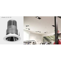 Downlight modular 15W 3000K modelo COPLA