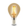 Bombilla Led Filamento E14 G45 4W ámbar