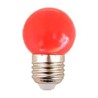 BOMBILLA LED G45 E27 1W ROJO
