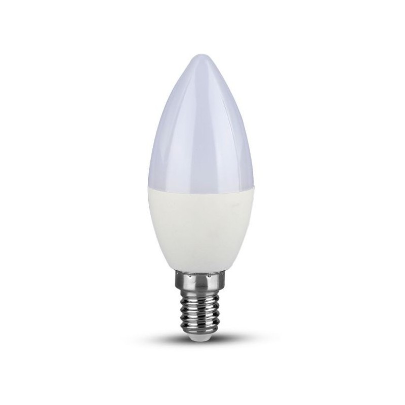 BOMBILLA LED VELA E14 7W 6400K
