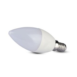 BOMBILLA LED VELA E14 7W 6400K