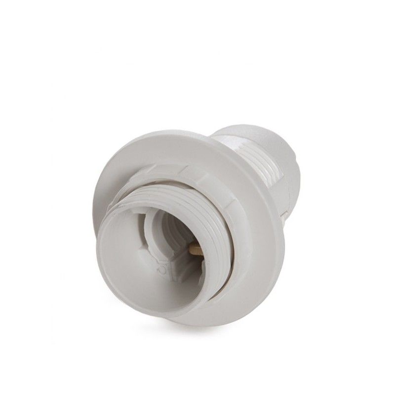 Portalámparas E14 blanco