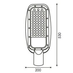 Farola Led Serie Harlem 150W 5000K
