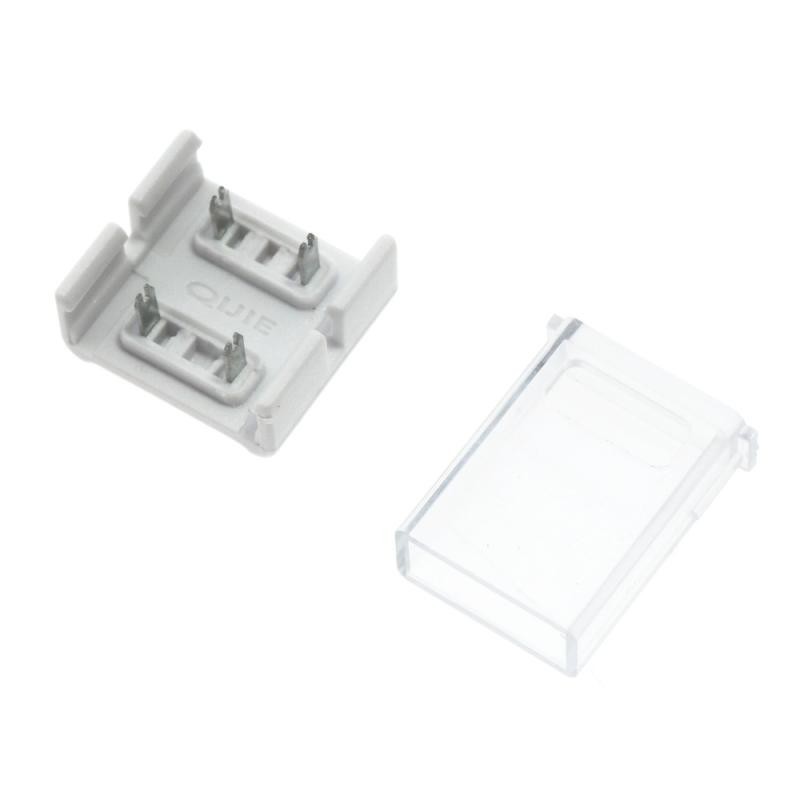 Conector Intermedio Para Tira Led Ip68 12Mm 2Pin