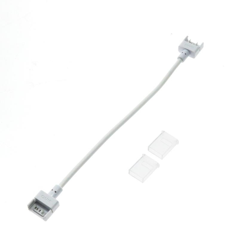 Conector union con Cable Para Tira Led 220V 12Mm Out 10Mm In 2Pin