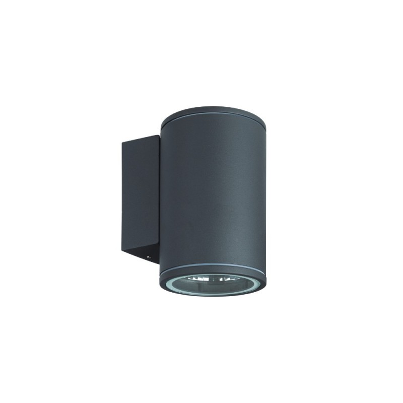 Aplique LED de pared NICO S PARA GU10 COLOR GRAFITO