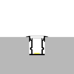 Perfil de Aluminio Tih - 2 Metros