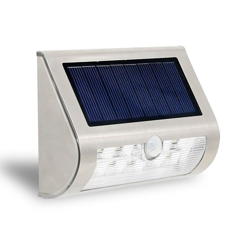 Aplique  solar de 1,8W con sensor